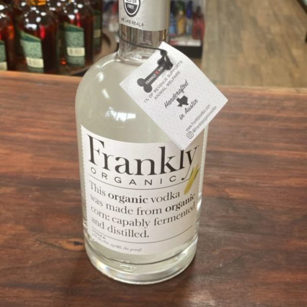 FRANKLY ORGANIC VODKA 80 750ML