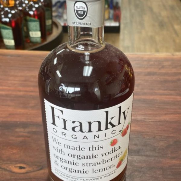 FRANKLY ORGANIC VOD STRAWBERRY 60 750ML